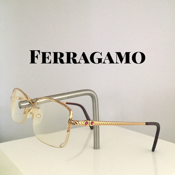 Ferragamo SF 2240 751 56mm Gold Eyeglasses NWT Authentic SF2240 Eyeglasses - Salvatore Ferragamo Authorized Retailer  main image 2